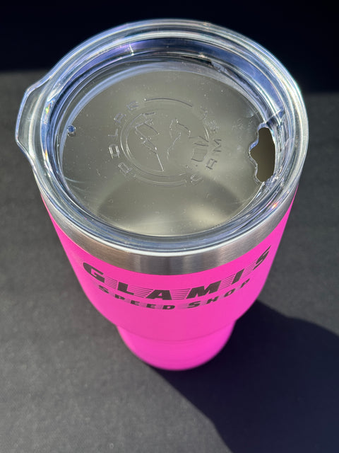 30 Oz Polar Camel Tumbler -- Glamis Speed Shop 'Speedlines' Design